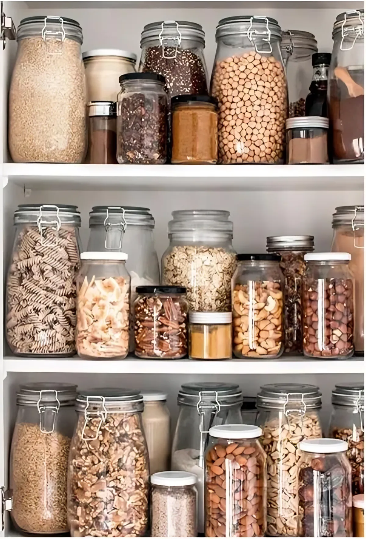 Glass jar to storage delicious food as gift